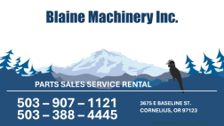 Blaine Machinery Inc.